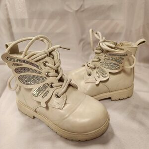 Butterfly Lace-Up Boots